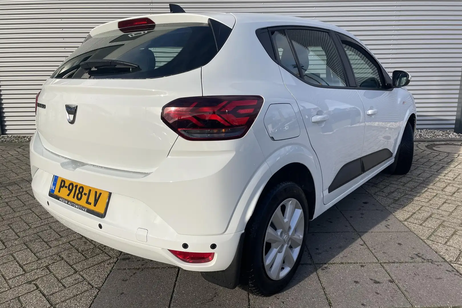 Dacia Sandero TCe 100pk Bi-Fuel Comfort climate control-dodehoek Weiß - 2