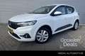 Dacia Sandero TCe 100pk Bi-Fuel Comfort climate control-dodehoek Weiß - thumbnail 1