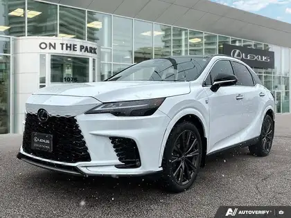 White 2026 Lexus RX SUV / Crossover 8-Speed Automatic