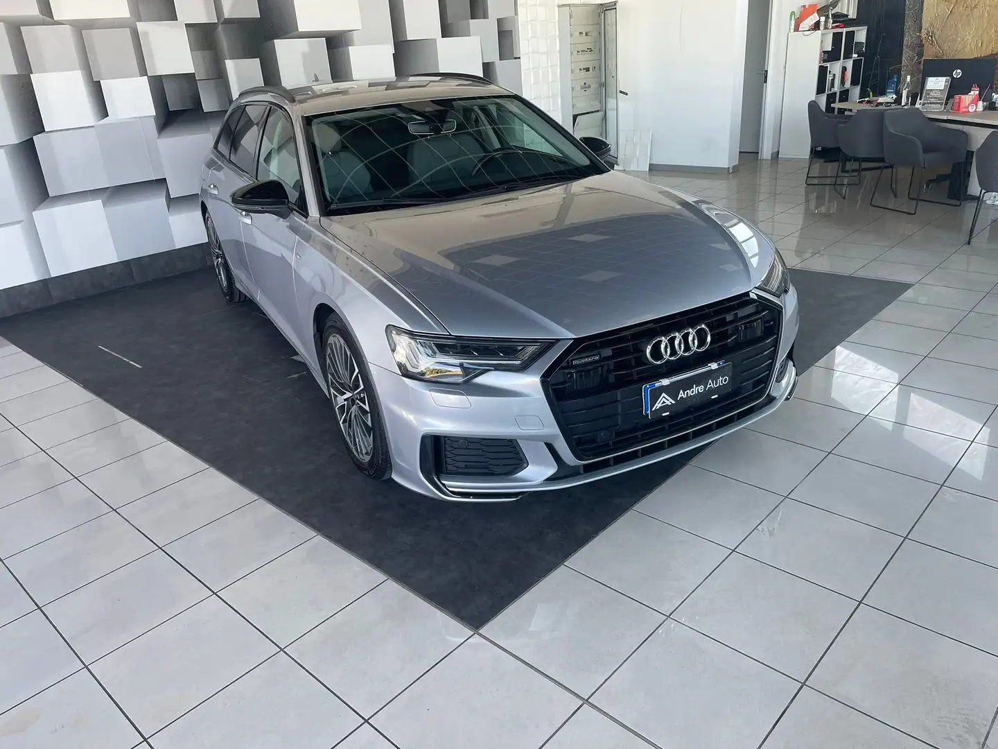 Audi A6 A6   Avant 55 2.0 tfsi e S line plus quattro Grigio - 2