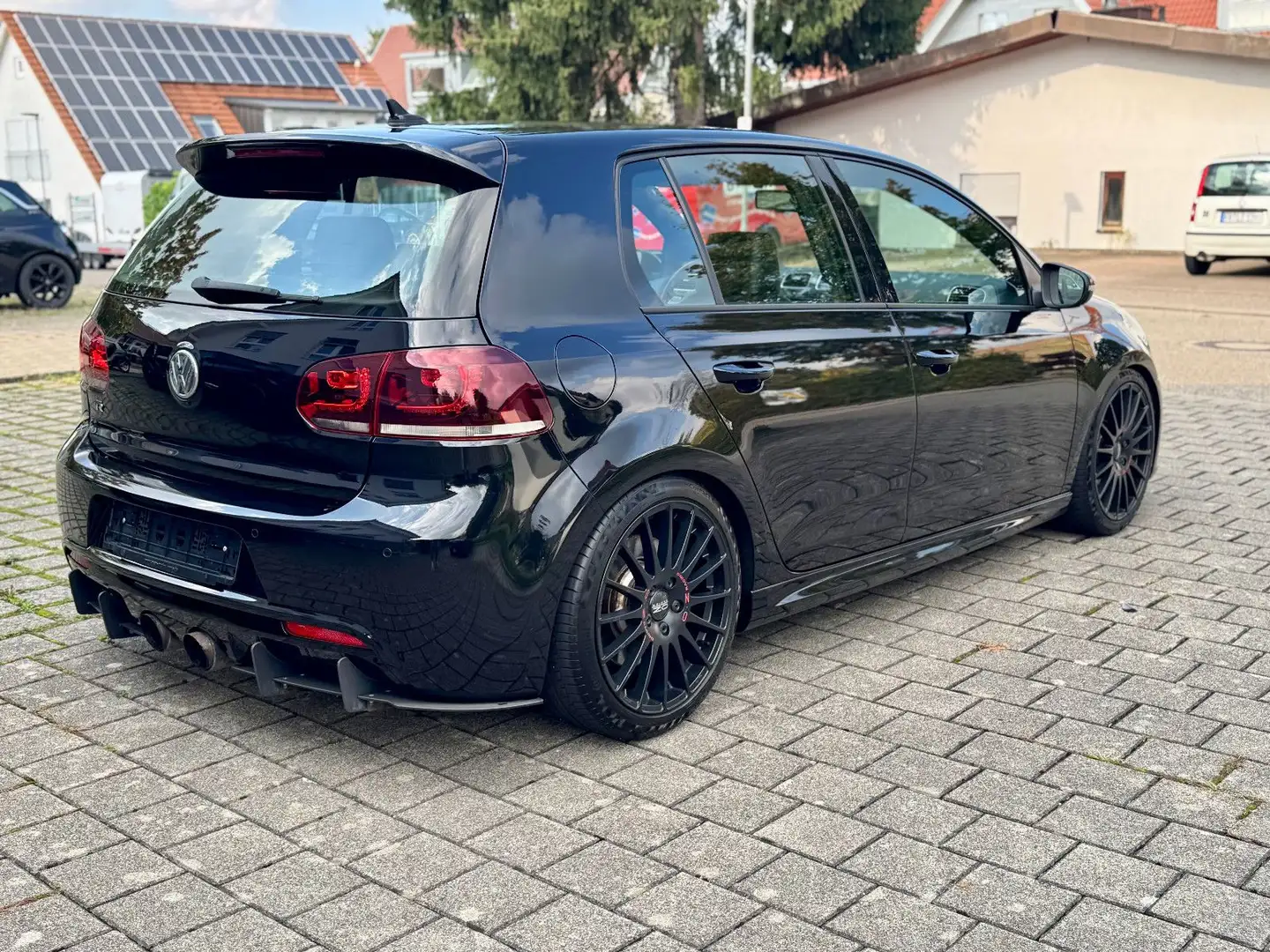 Volkswagen Golf VI R 4Motion *LEDER* DSG*Schiebedach*4 TR Schwarz - 2
