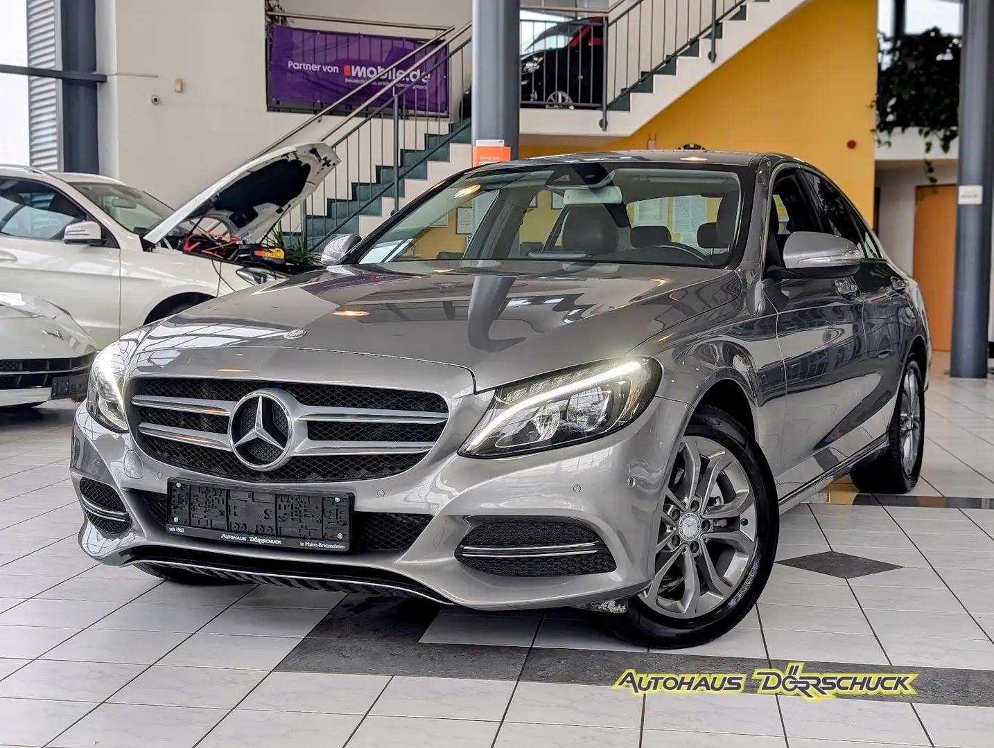 Mercedes-Benz C 220 C-Klasse Avantgarde*LED*NAVI*PDC*KAMERA Silber - 1
