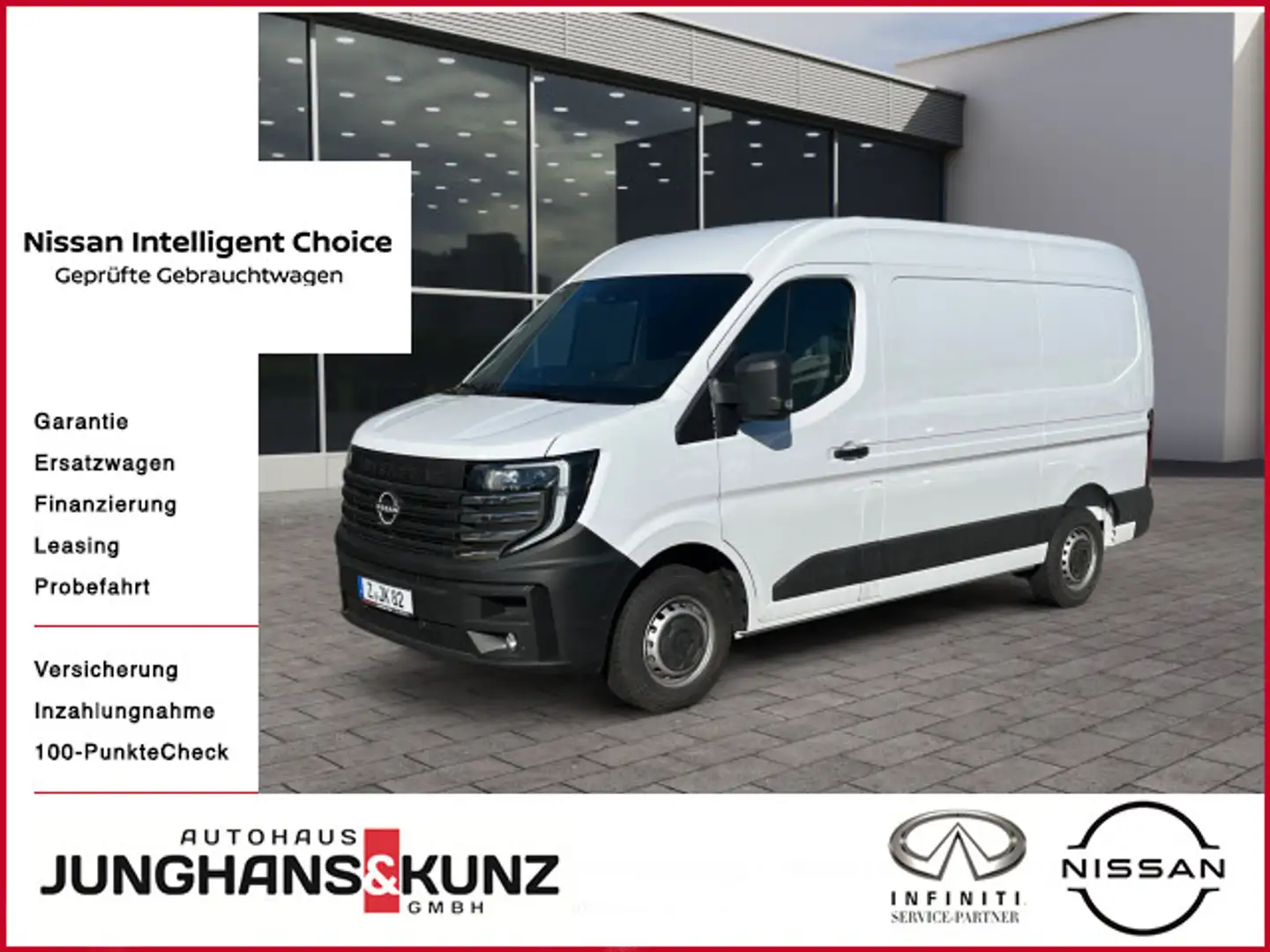 Nissan Interstar 3,5t dCi 150 3,5t L2H2 N-Connecta AHZV Weiß - 1