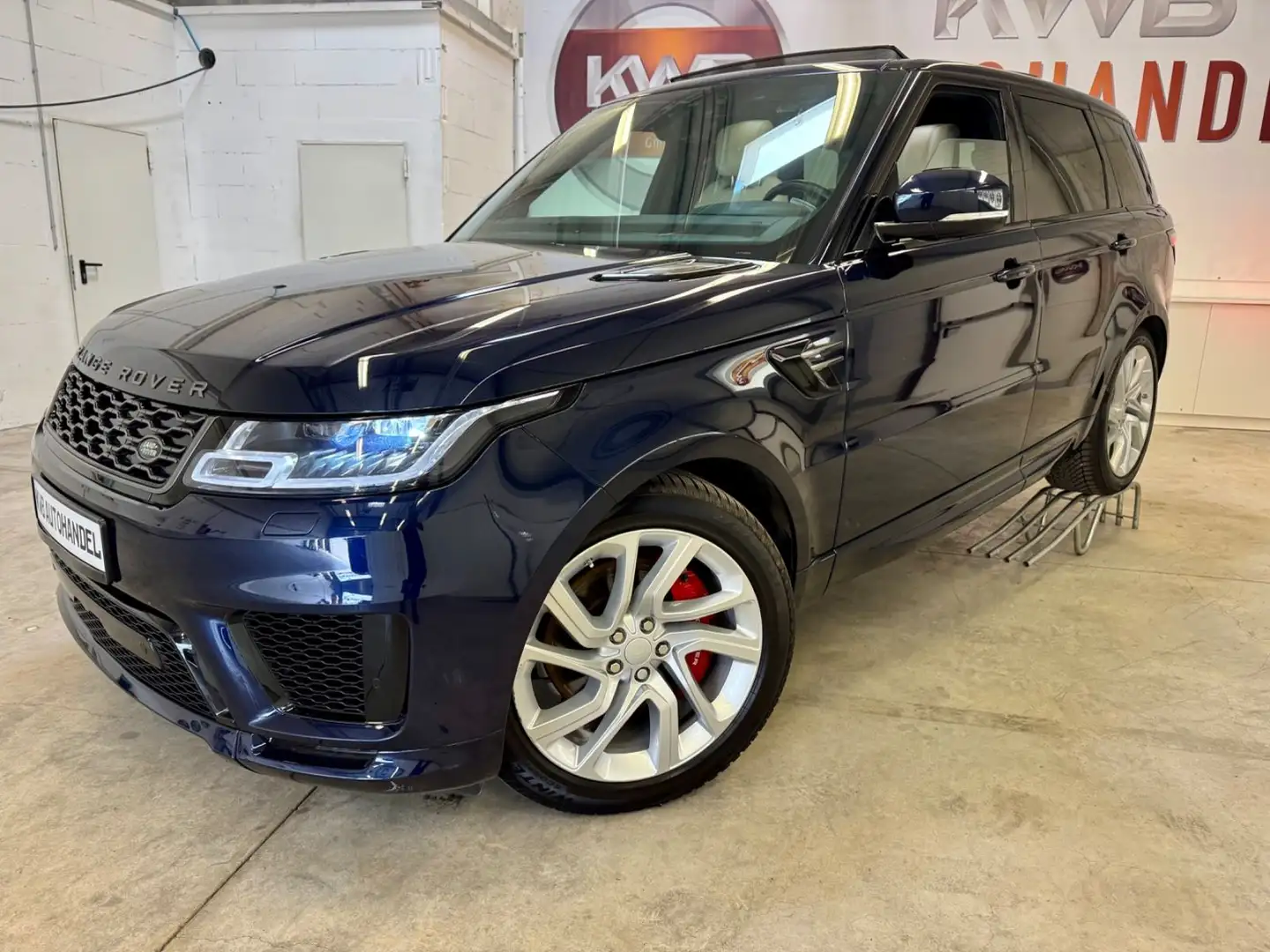 Land Rover Range Rover Sport HSE Dynamic Hybrid Panorama Bleu - 1