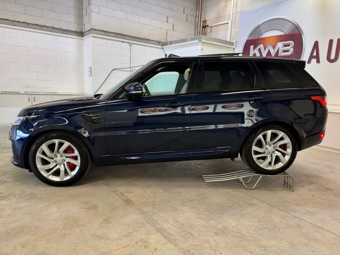 Land Rover Range Rover Sport HSE Dynamic Hybrid Panorama Bleu - 2