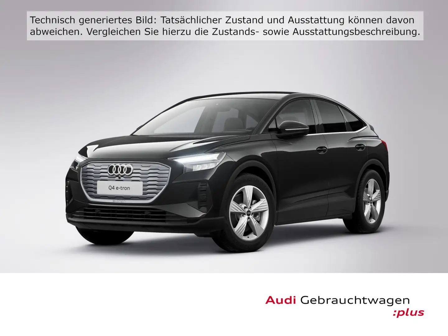 Audi Q4 e-tron Q4 Sportback 40 e-tron ACC KAMERA NAVI Schwarz - 1