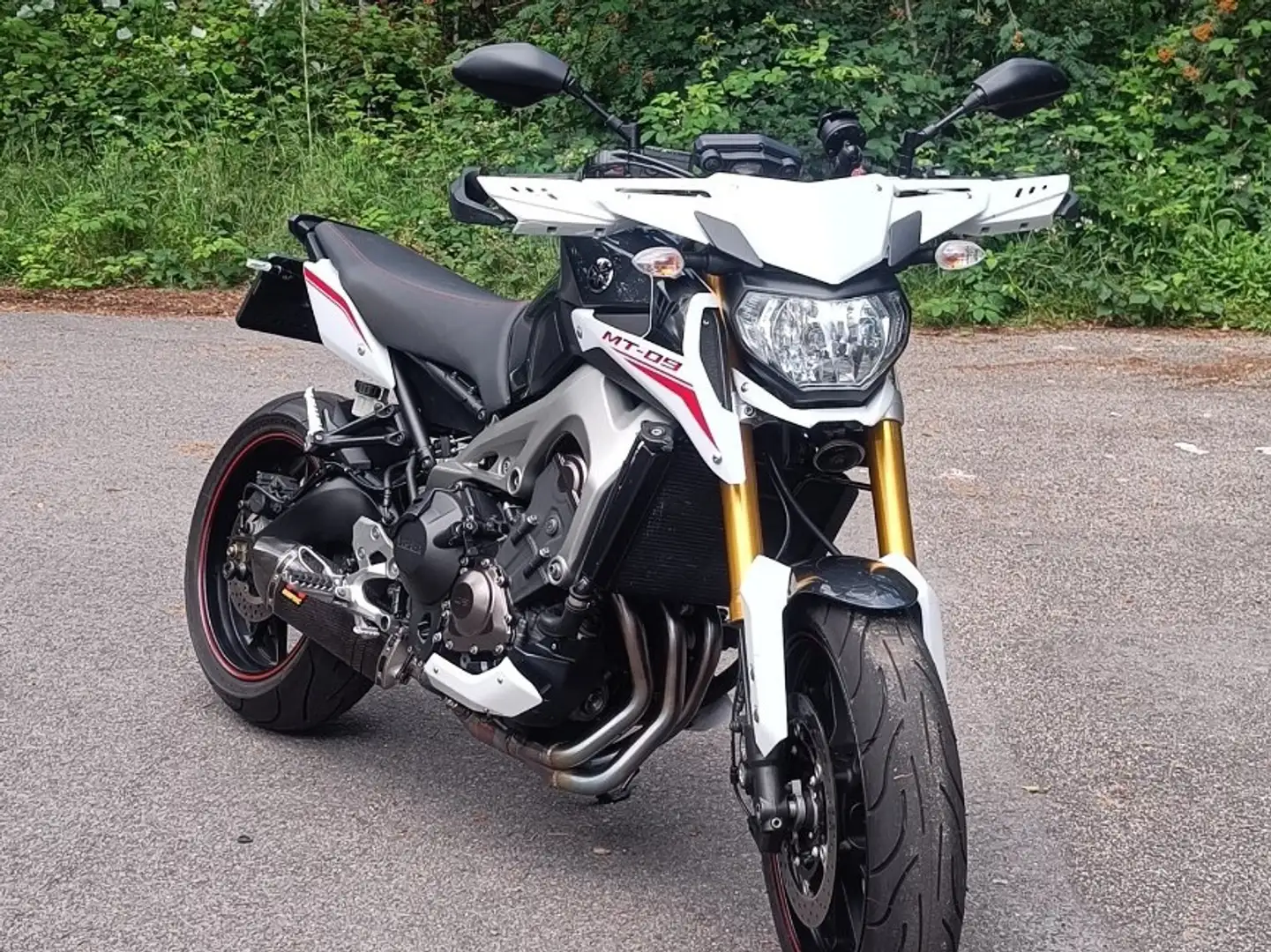 Yamaha MT-09 White - 1