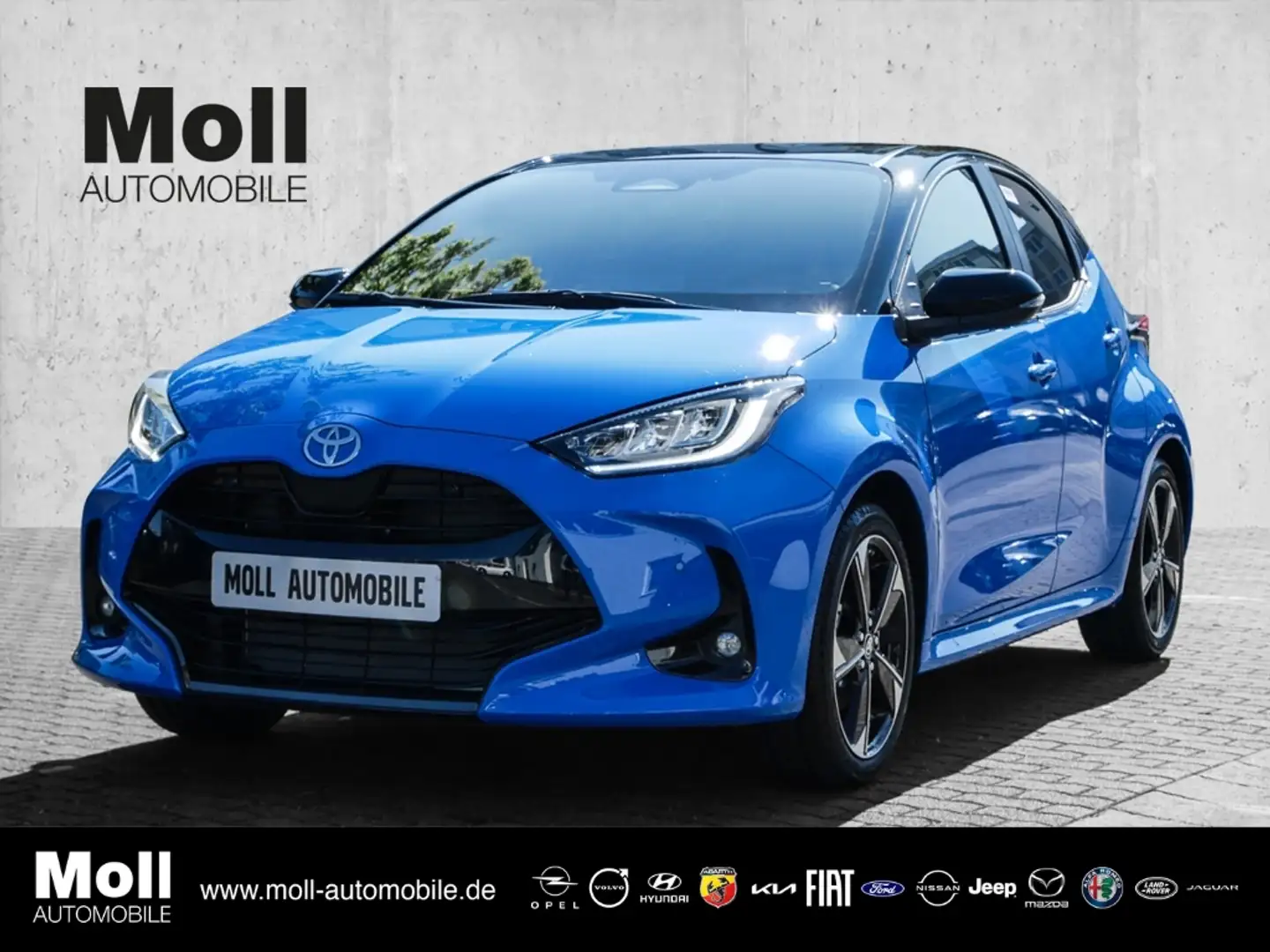 Toyota Yaris 5-Türer Premier Edition 1,5-l-VVT-i, 97 kW, 130 PS Blau - 1