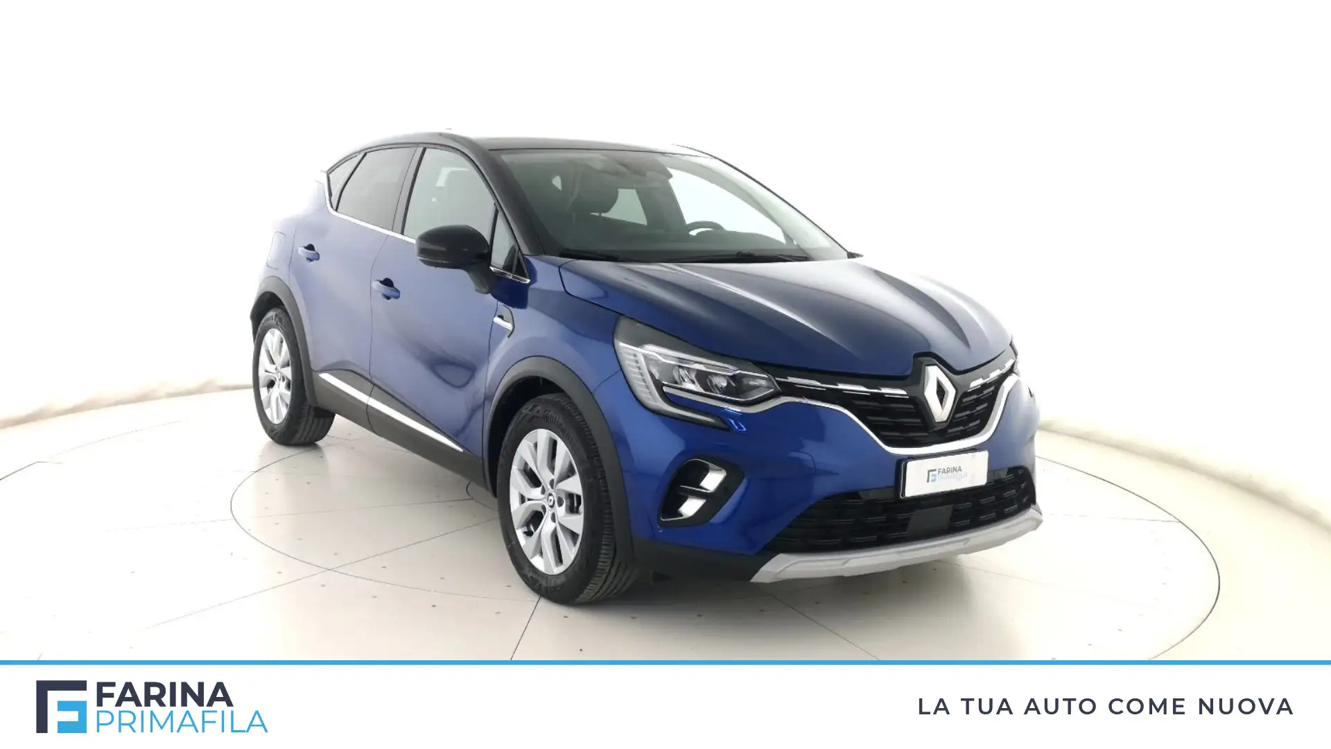 Renault Captur 1.6 E-TECH Hybrid Intens Blu/Azzurro - 2