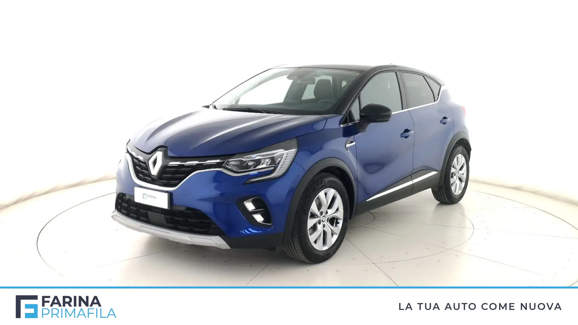 Renault Captur 1.6 E-TECH Hybrid Intens Blu/Azzurro - 1