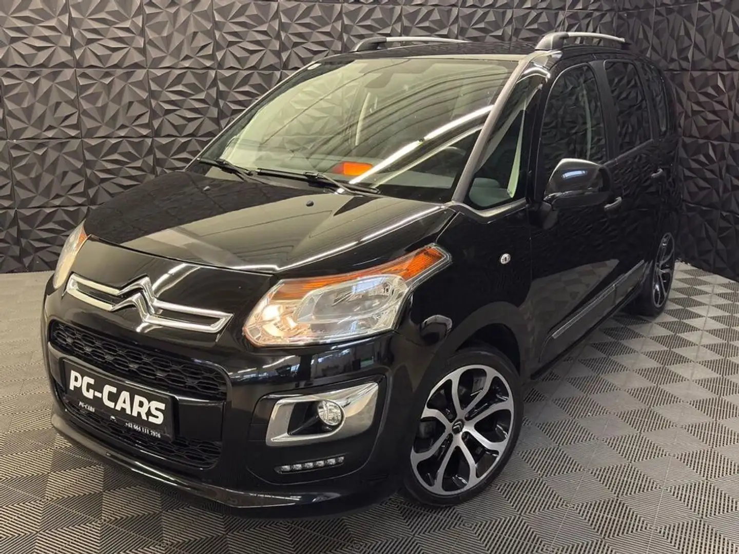 Citroen C3 Picasso 1.6 Blue-HDi Exclusive Schwarz - 1