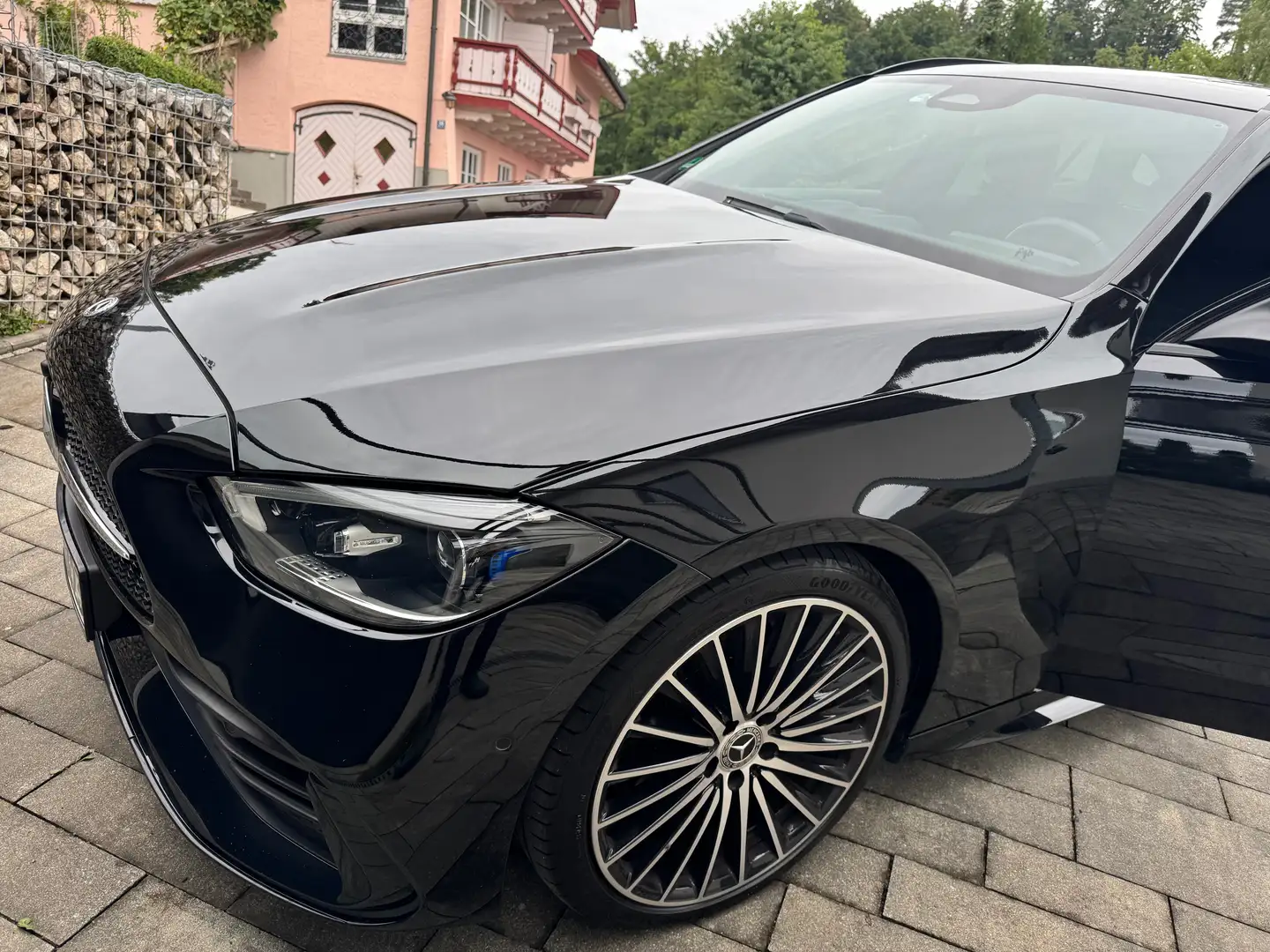 Mercedes-Benz C 220 C 220 d 4Matic T 9G-TRONIC 2 x AMG Line Schwarz - 2