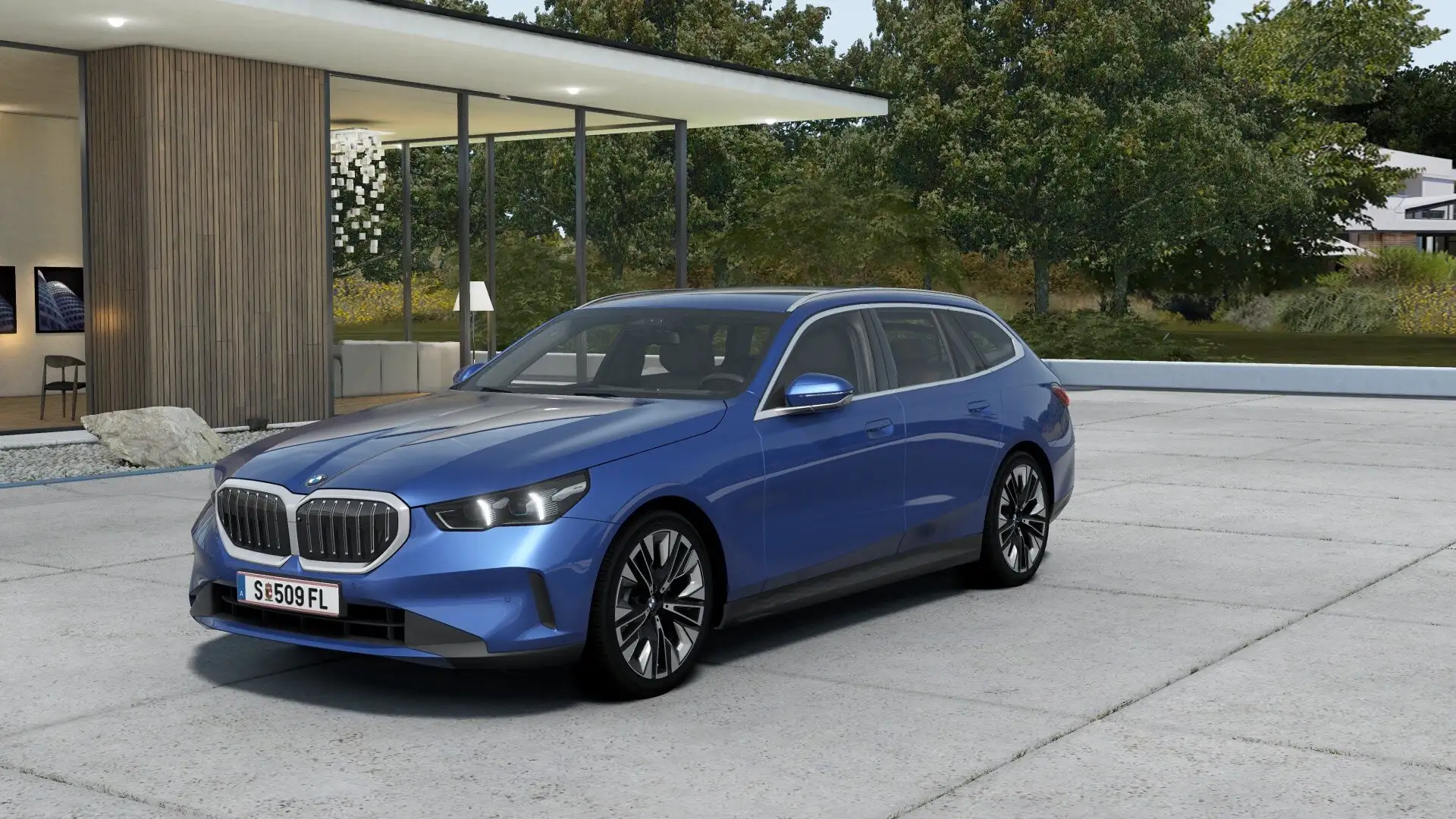 BMW 520 d xDrive Touring G61 B47 Blau - 1