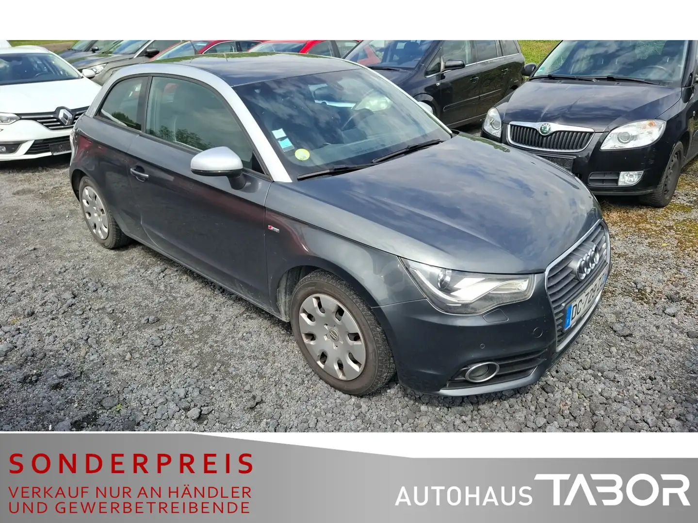 Audi A1 1.6 TDI S-tronic S line Navi MMI+ Xen PDC SHZ Grau - 2