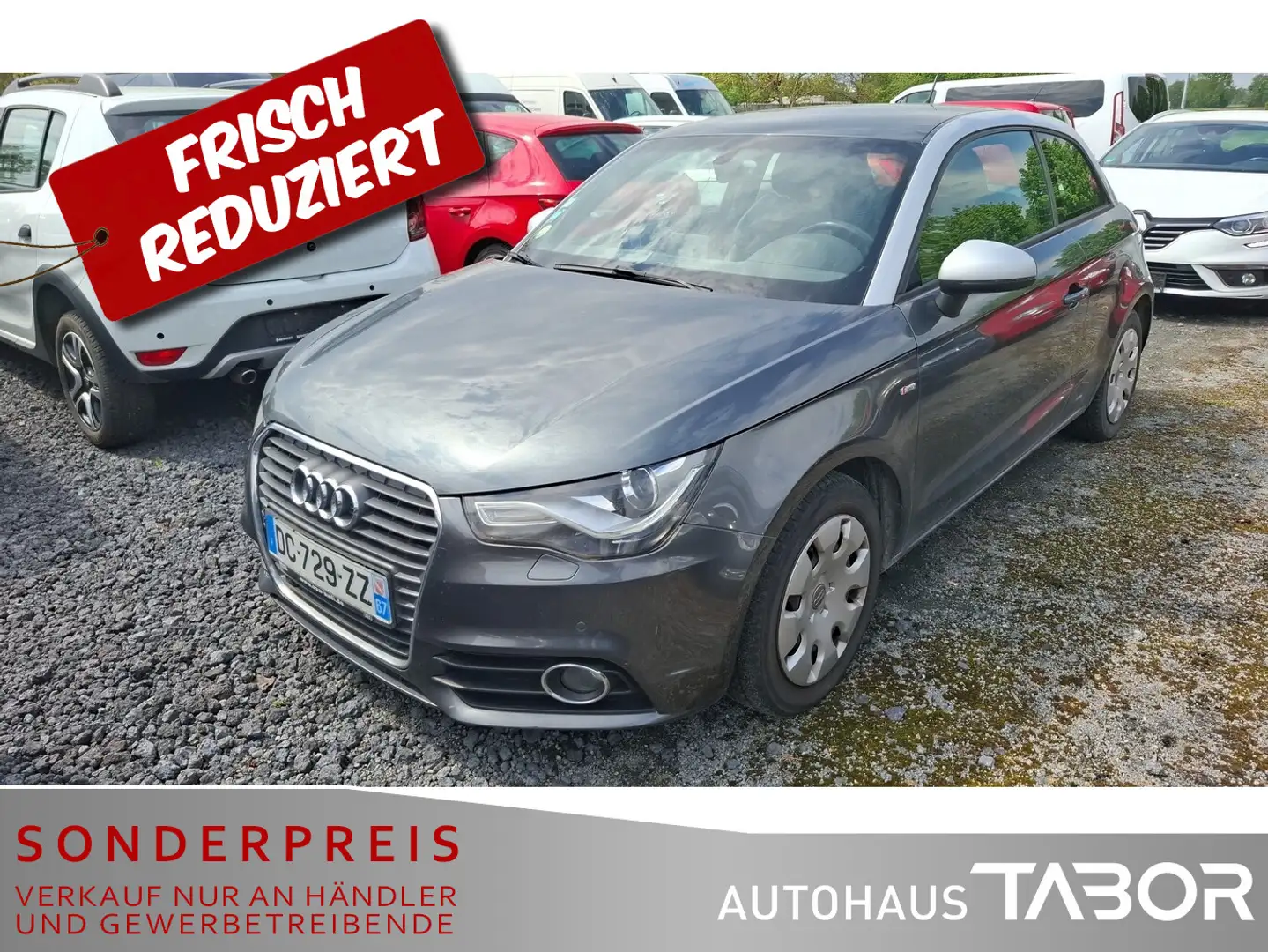 Audi A1 1.6 TDI S-tronic S line Navi MMI+ Xen PDC SHZ Grau - 1