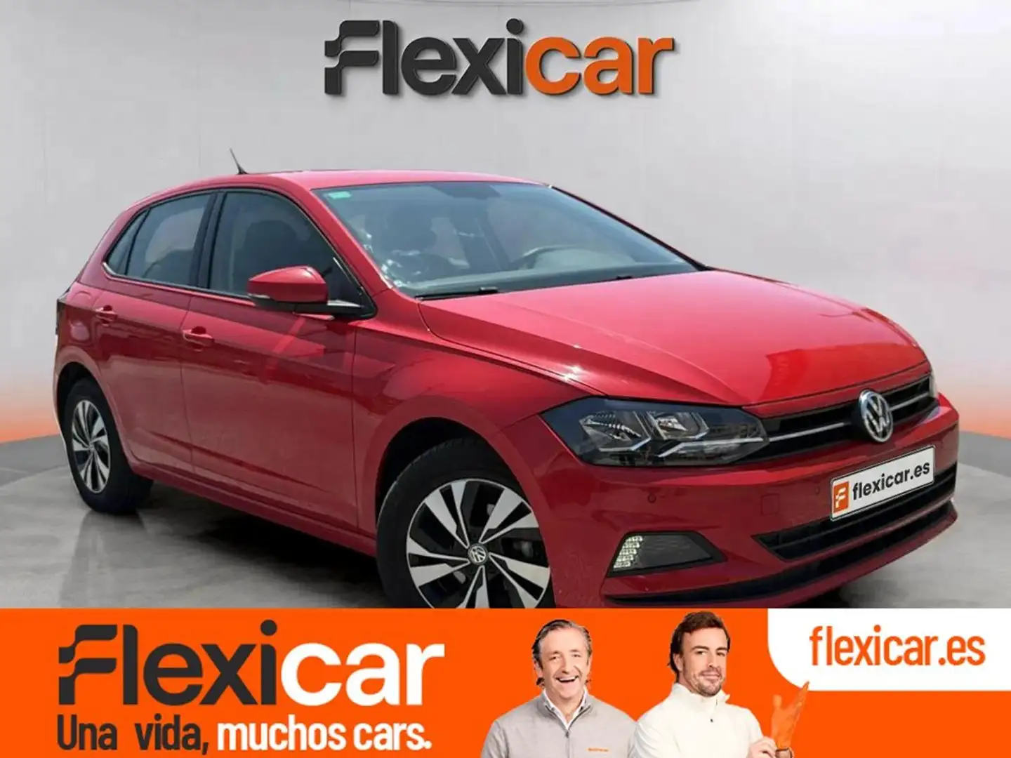 Volkswagen Polo 1.0 Advance 59kW Rood - 1