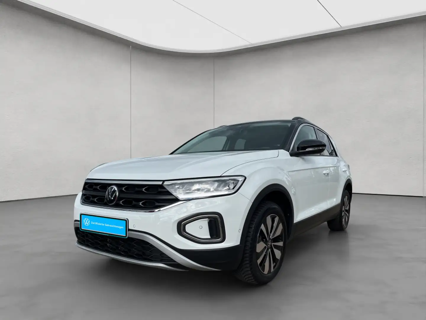Volkswagen T-Roc 1.0 TSI Move GJR AHK Navi Weiß - 2