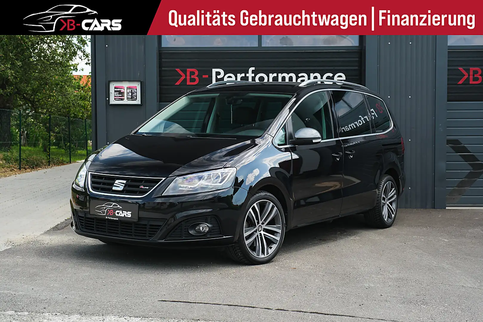 SEAT Alhambra 2.0 TDI FR 4Drive 7-Sitzer /BI-XENON/AHK/SHZ/KE... Schwarz - 1