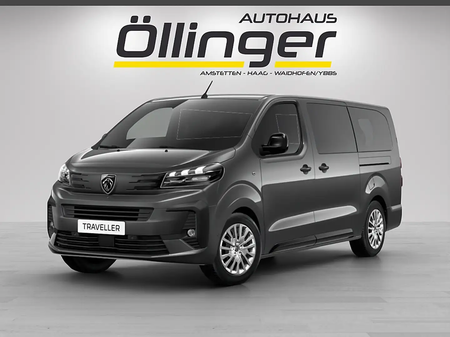 Peugeot Traveller Business Lang + AHK + Sitzheizung + Klima Paket... Grau - 2