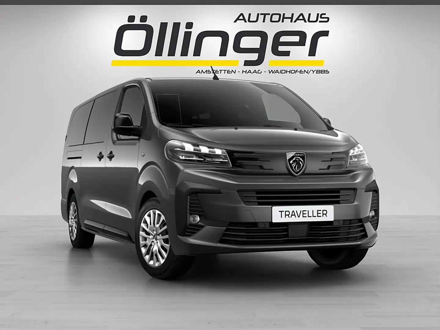 Peugeot Traveller Business Lang + AHK + Sitzheizung + Klima Paket... Grau - 1
