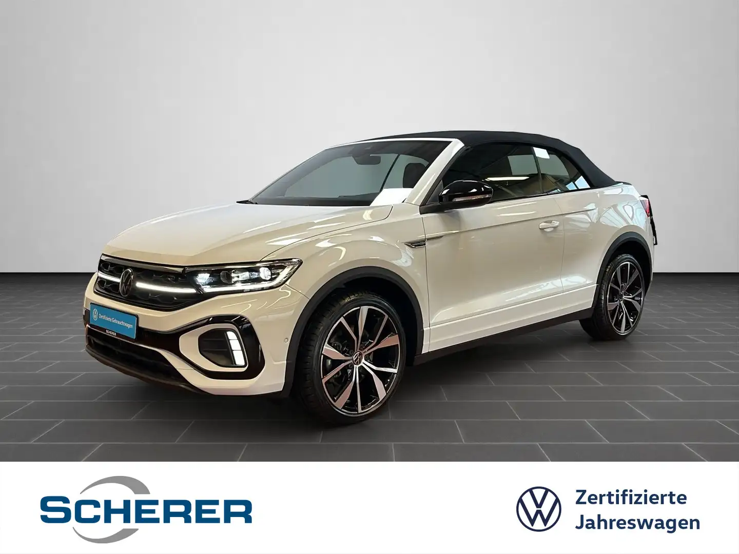 Volkswagen T-Roc R line 1.5 TSI DSG IQ.LIGHT NAVI Weiß - 1