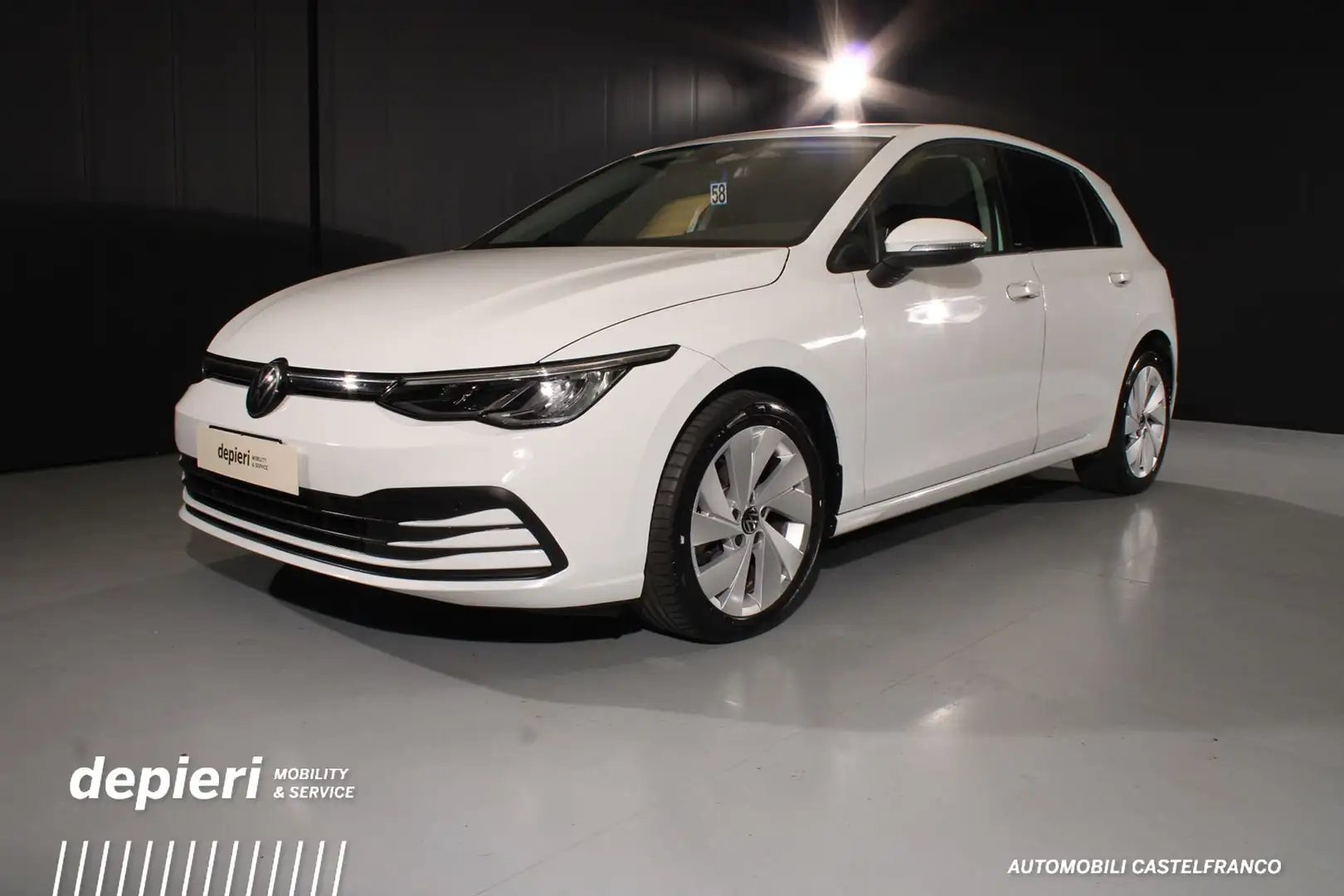 Volkswagen Golf Golf 2.0 TDI SCR DSG  Life Weiß - 1