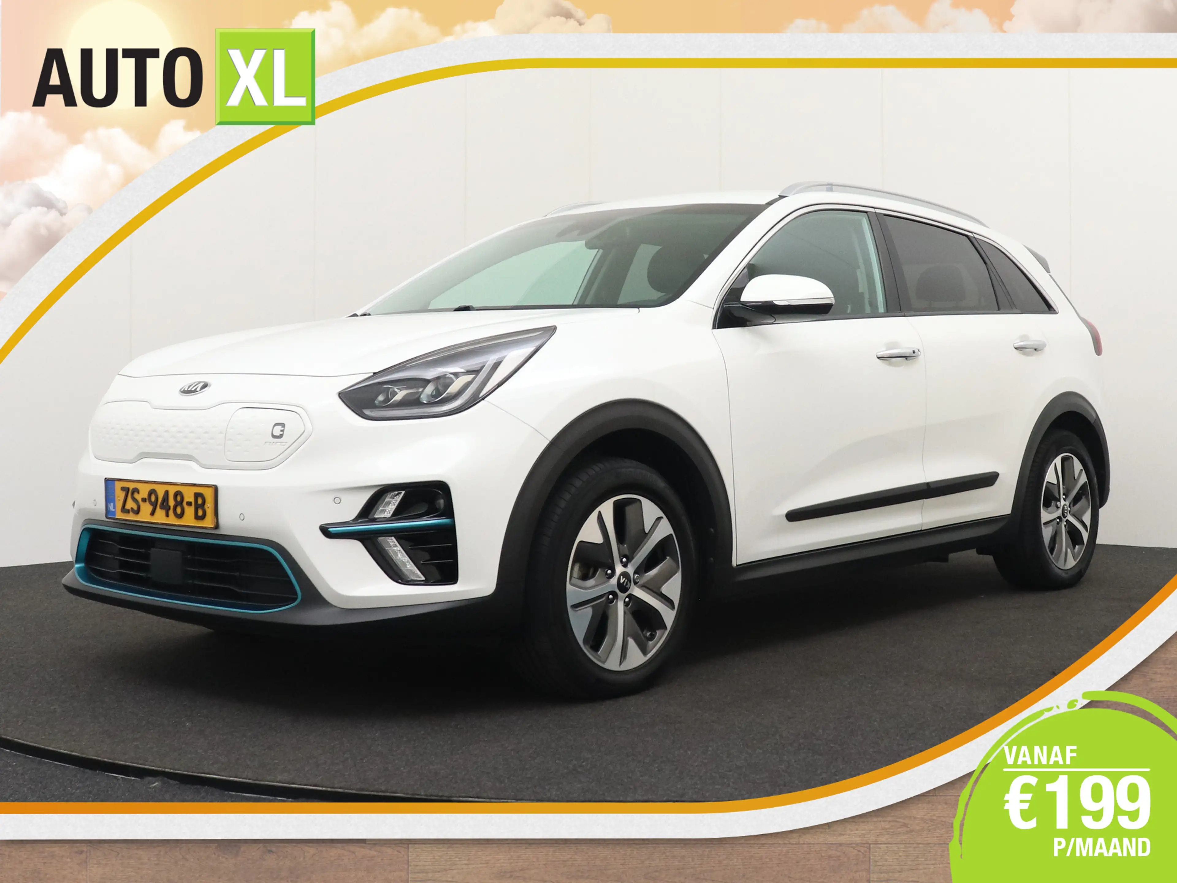 Kia e-Niro ExecutiveLine 64kWh (93%SOH) Warmtepomp Stoel-Vent