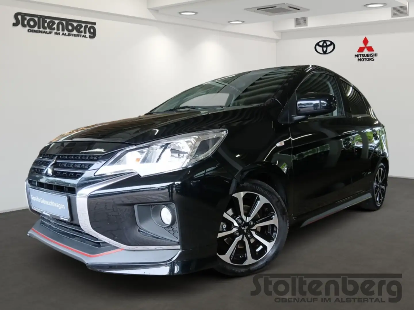 Mitsubishi Space Star Select+ 1.2 CVT Tiefer Sport-Styling-Paket Schwarz - 1