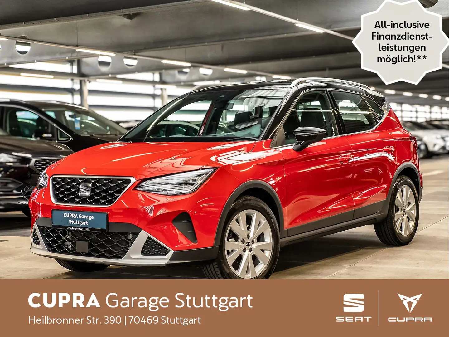SEAT Arona 1.0 TSI Xperience OPF (EURO 6d) Rot - 1
