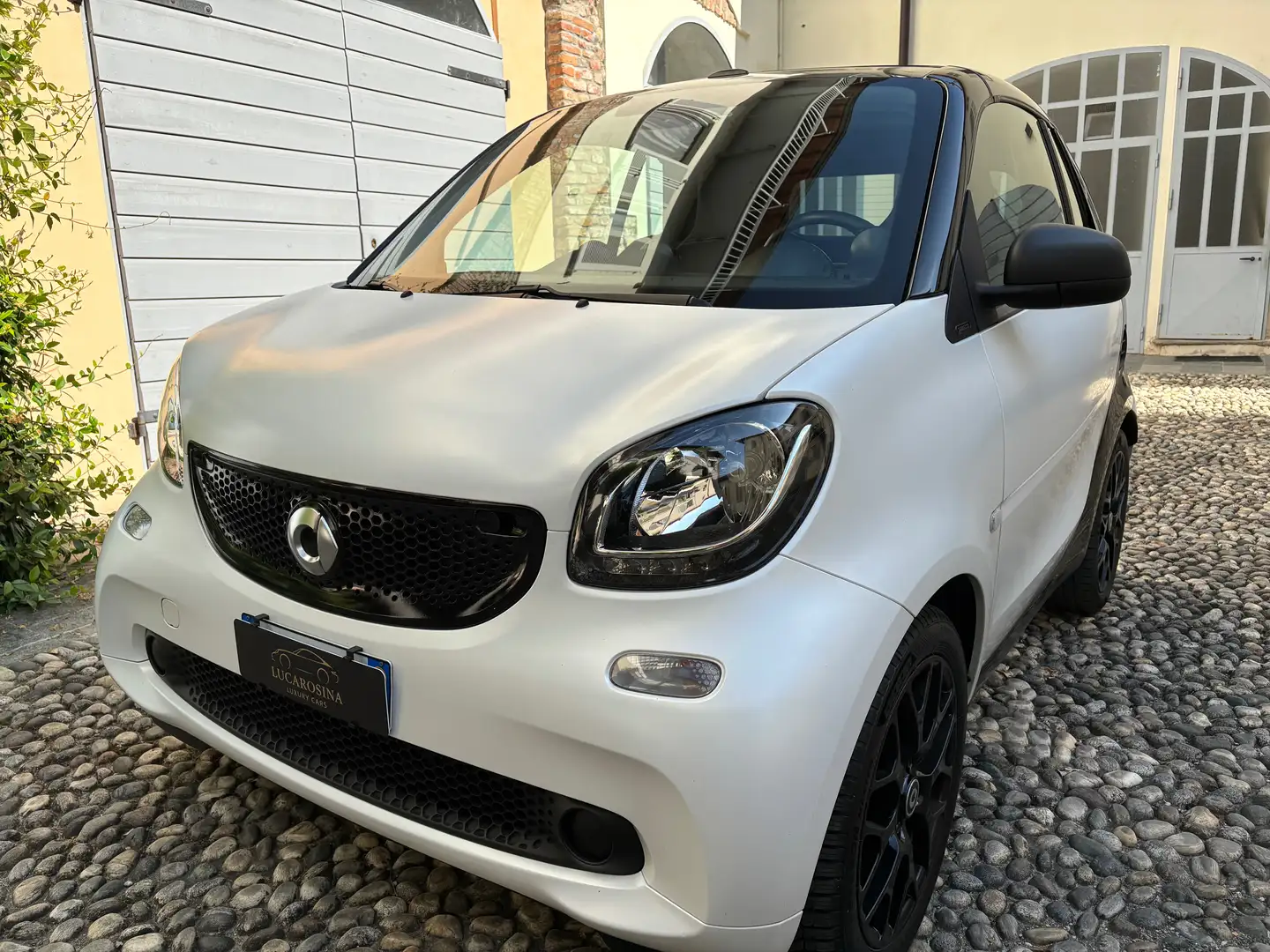 smart forTwo Fortwo Cabrio 0.9 t Passion 90cv twinamic Blanc - 2