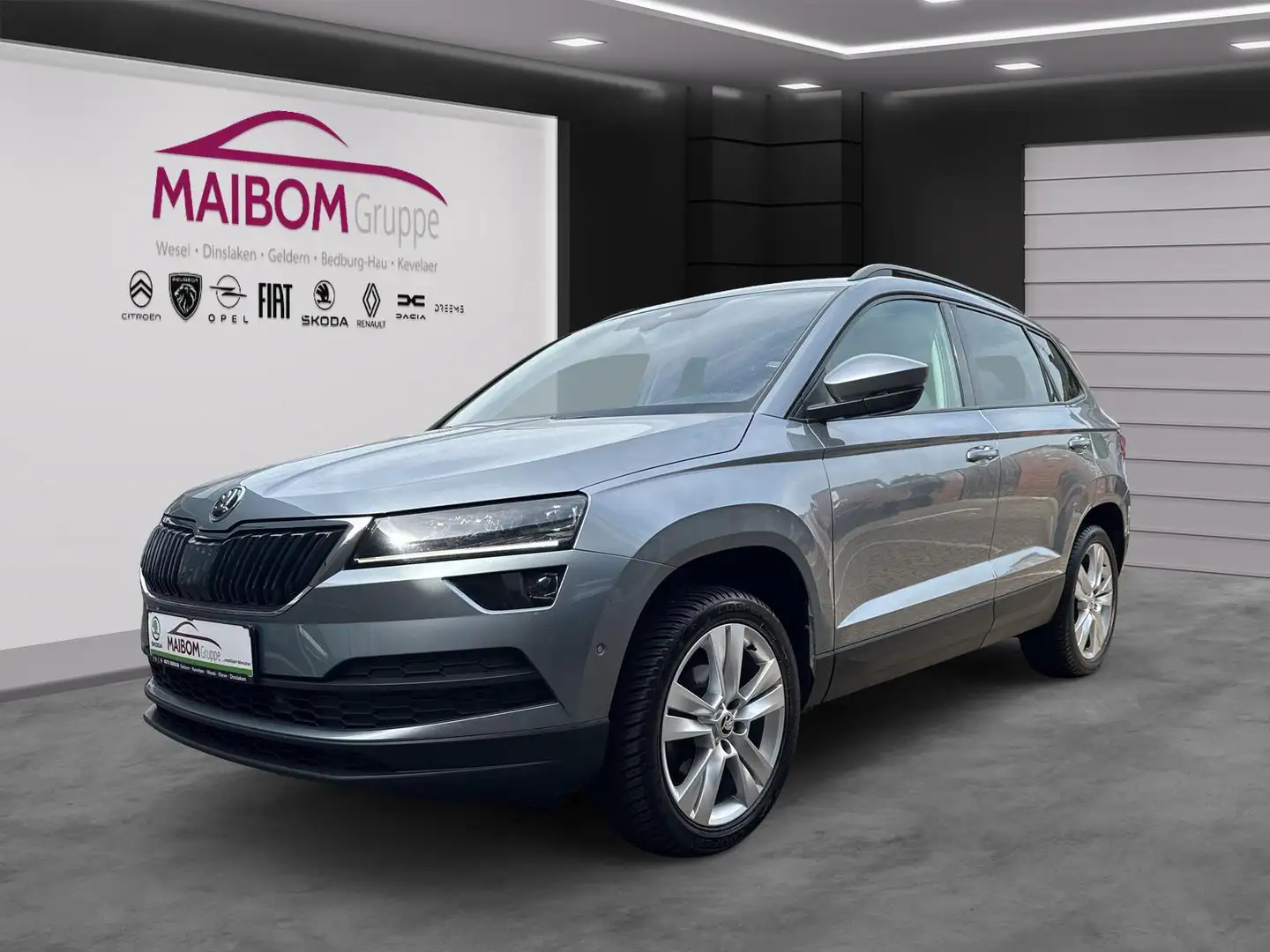 Skoda Karoq Style DSG*el.Heckklappe*Navi*Ganzjahresreifen Gris - 1