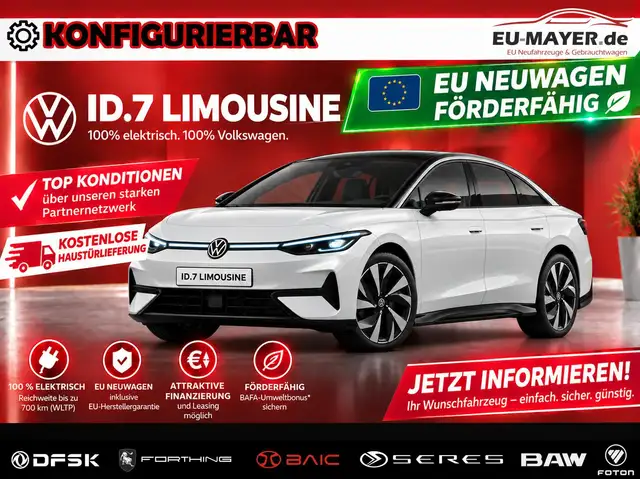 Volkswagen ID.7 Pure / Festpreisgarantie* | Förderfähig! Pure 5...