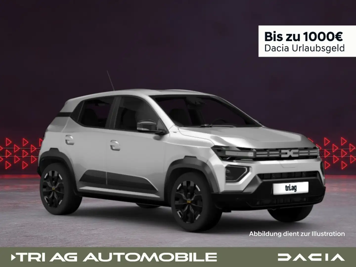Dacia Spring Extreme Electric 65 Klima Navi Rückfahrkamera Grau - 1