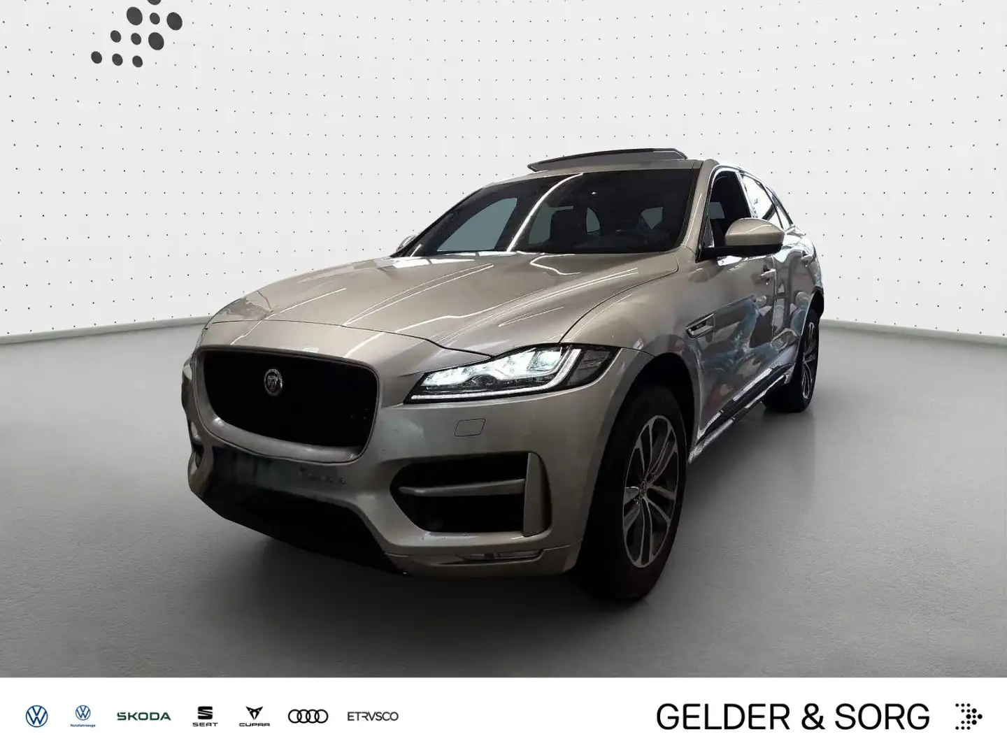 Jaguar F-Pace 30D AWD R-Sport Meridian*Kamera*GRA*AHK Argintiu - 1