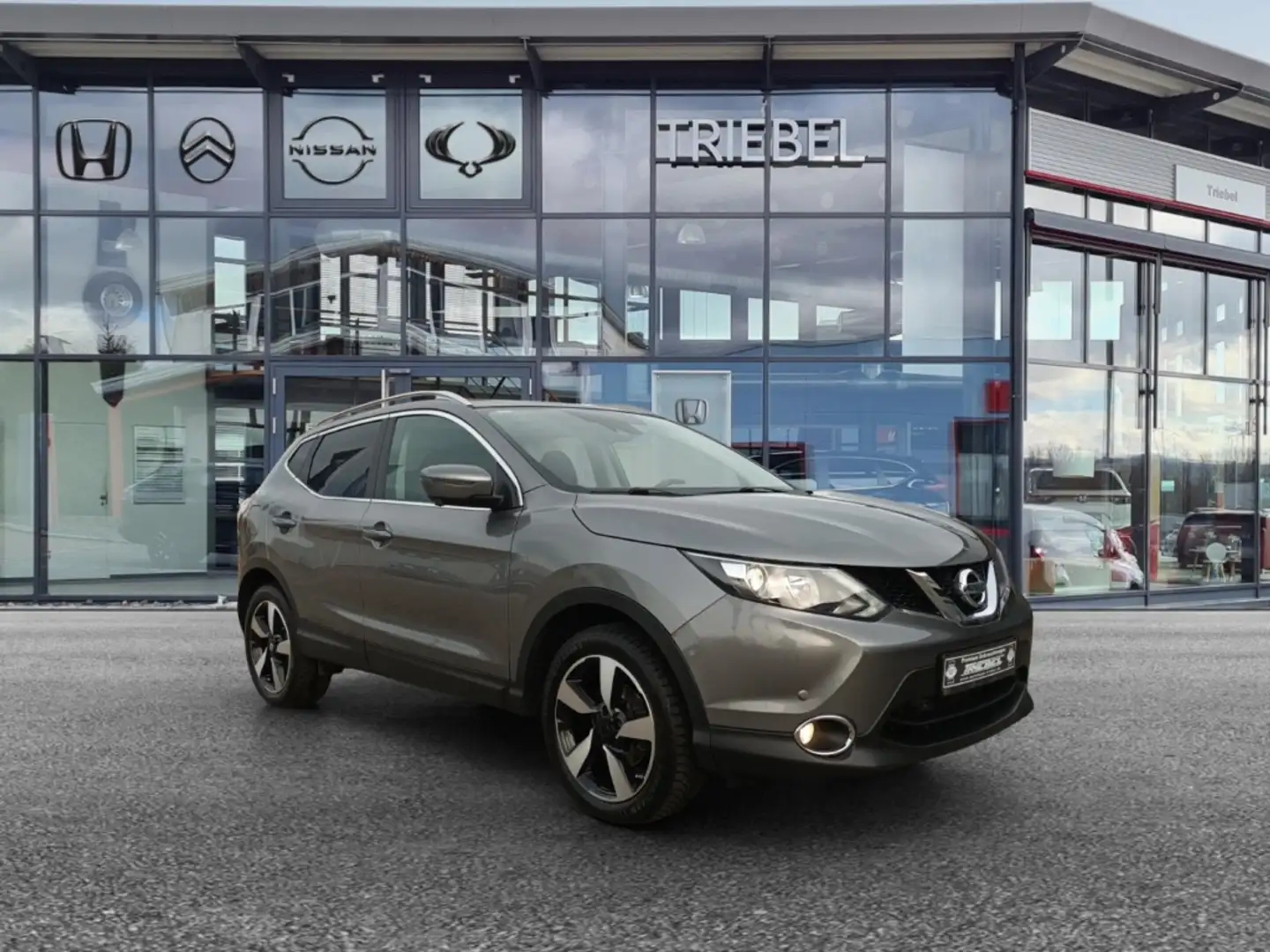 Nissan Qashqai N-Connecta AUTOMATIK PANORAMADACH 2-Z-KLIMAAUT. FR Gris - 2