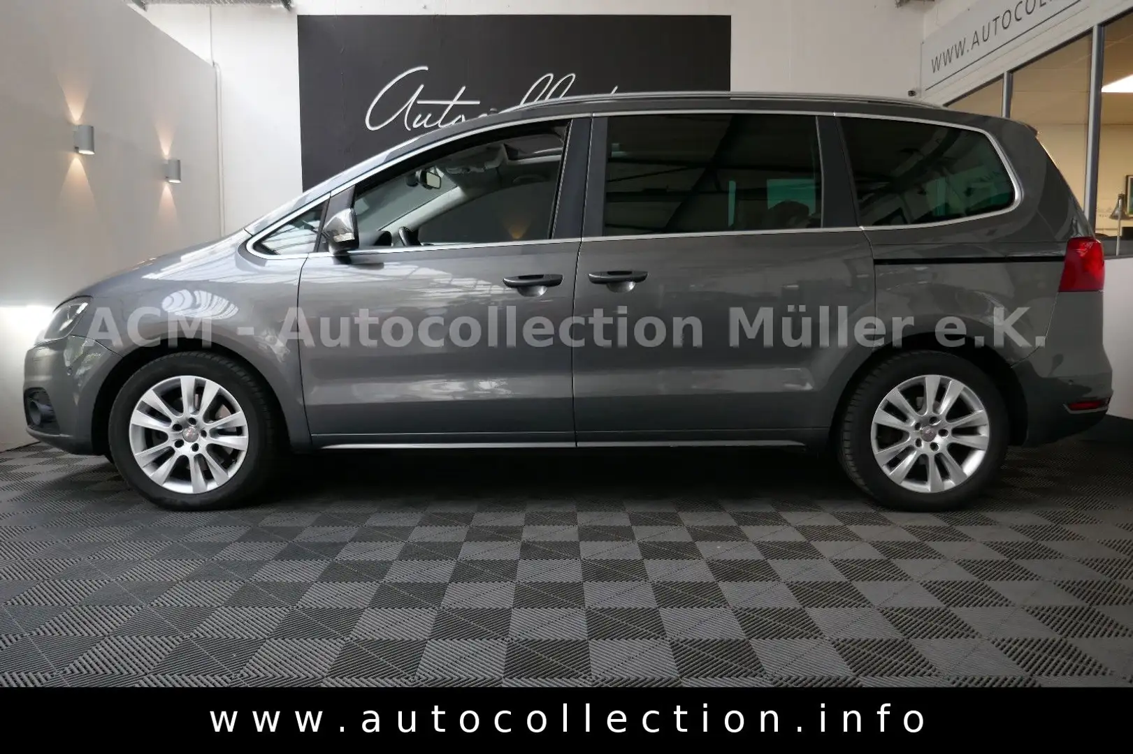 SEAT Alhambra *2.Hand*Pano*AHK*7-Sitzer*Xenon*Navi*PDC Szary - 2