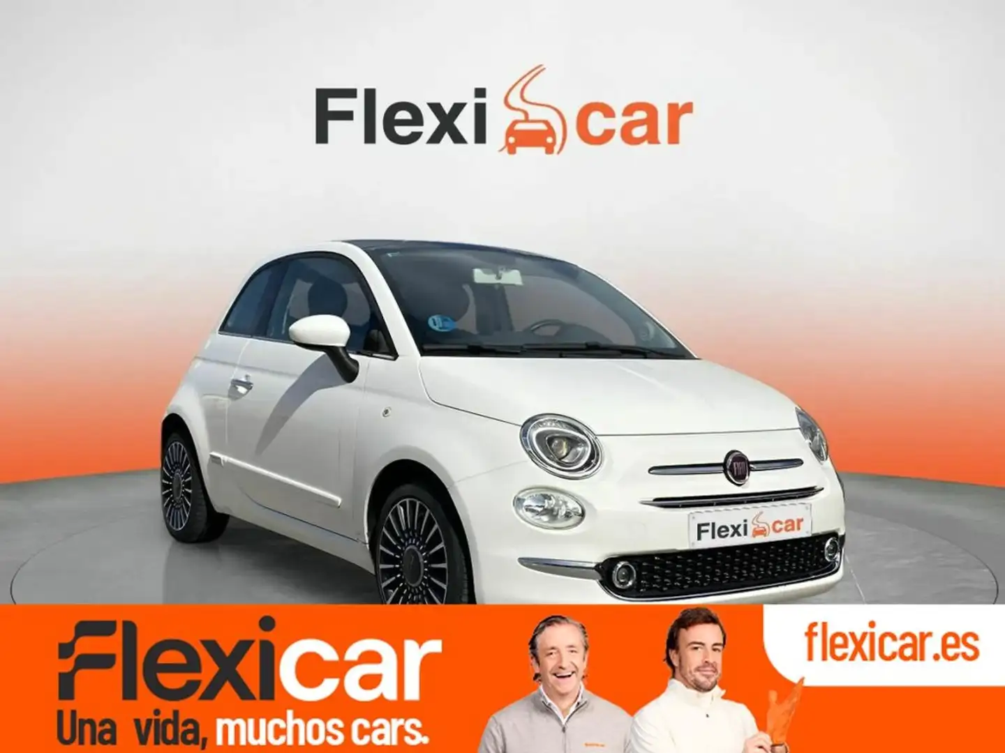 Fiat 500 1.2 Lounge Blanco - 1