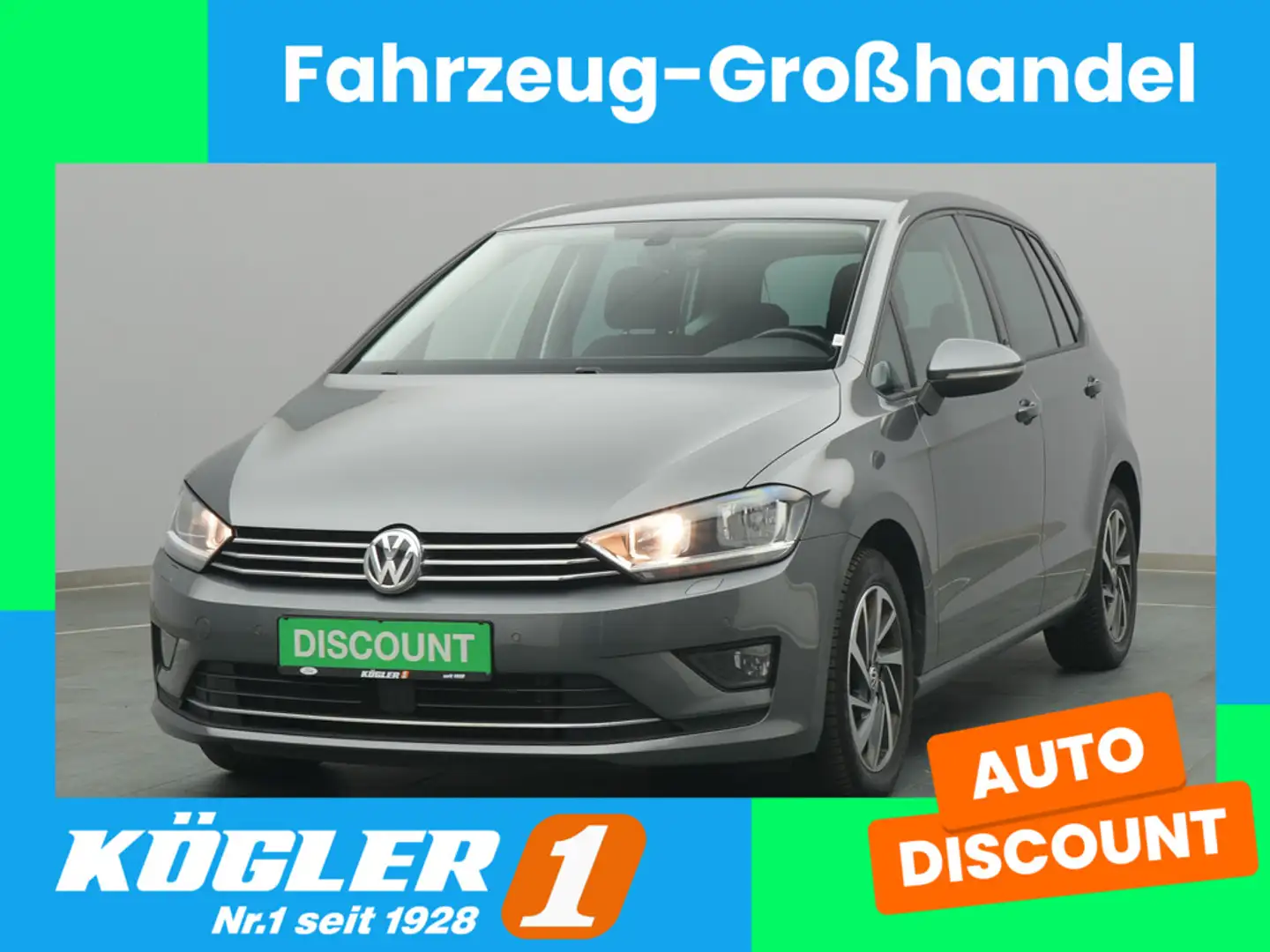 Volkswagen Golf Sportsvan Grigio - 1