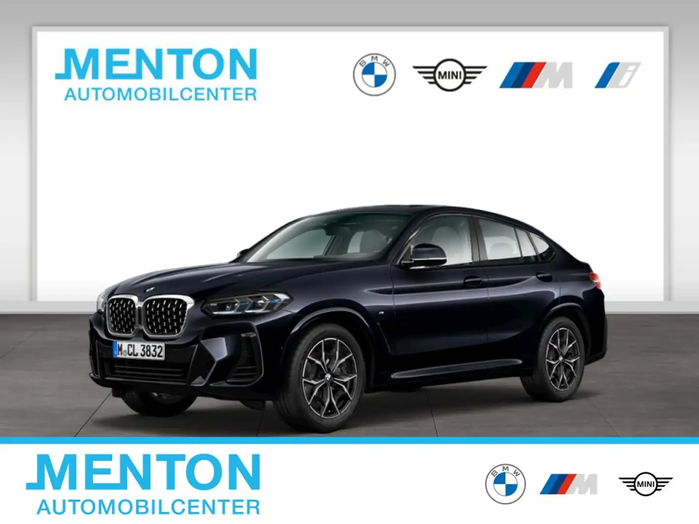 BMW X4 xDrive30d M Sportpaket/AHK/Panorama/Laserlicht Schwarz - 1