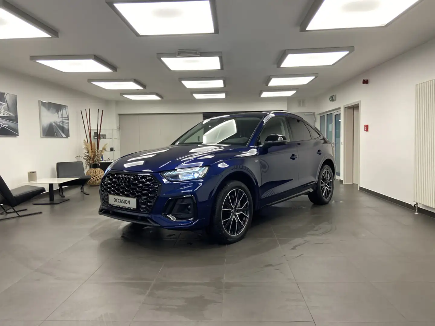 Audi Q5 Sportback S line 40 TDI quattro 204 CV S tronic Bleu - 1
