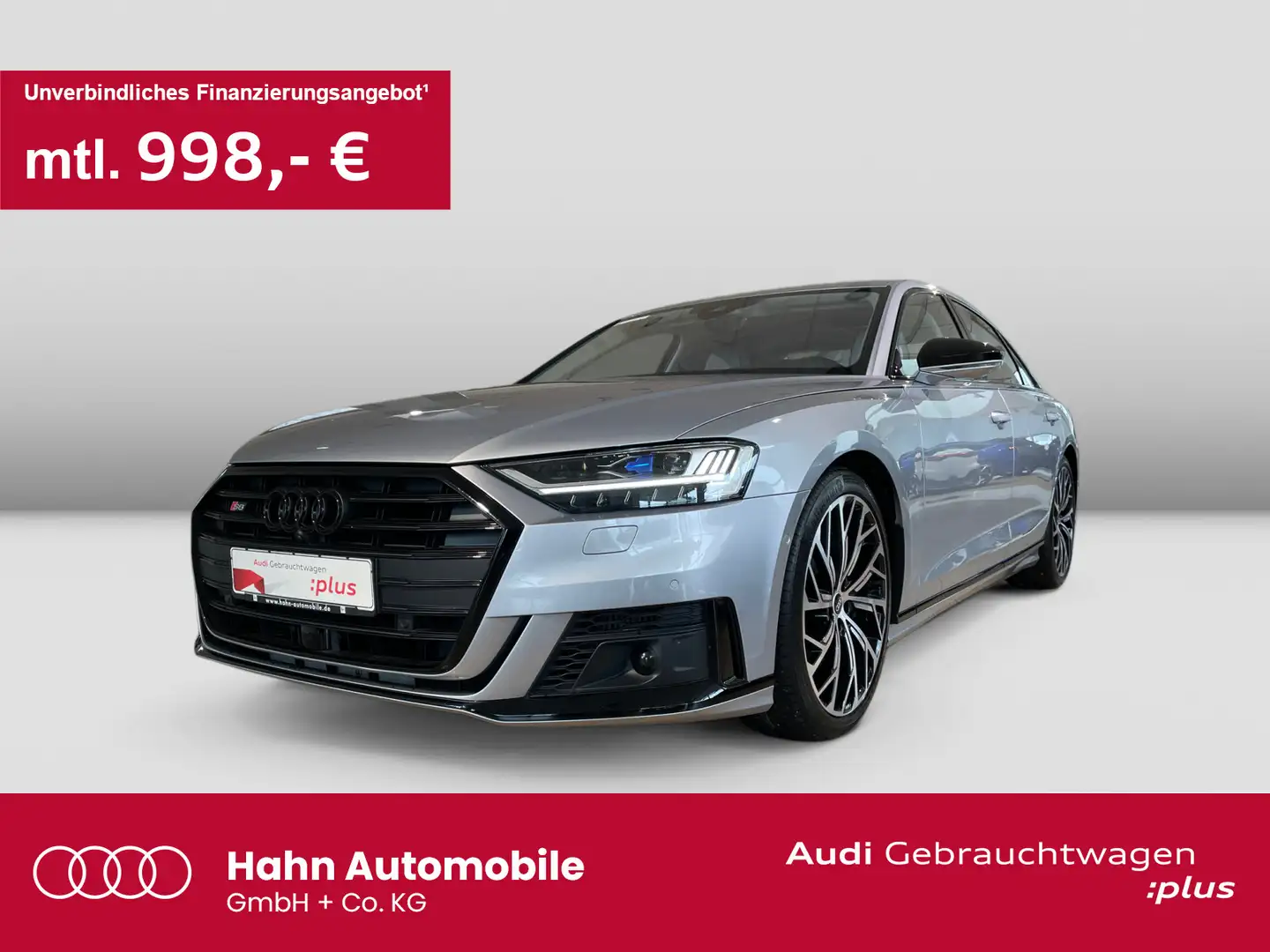 Audi S8 4.0TFSI quattro Tiptrc Laserlicht Standh 360° Plateado - 1