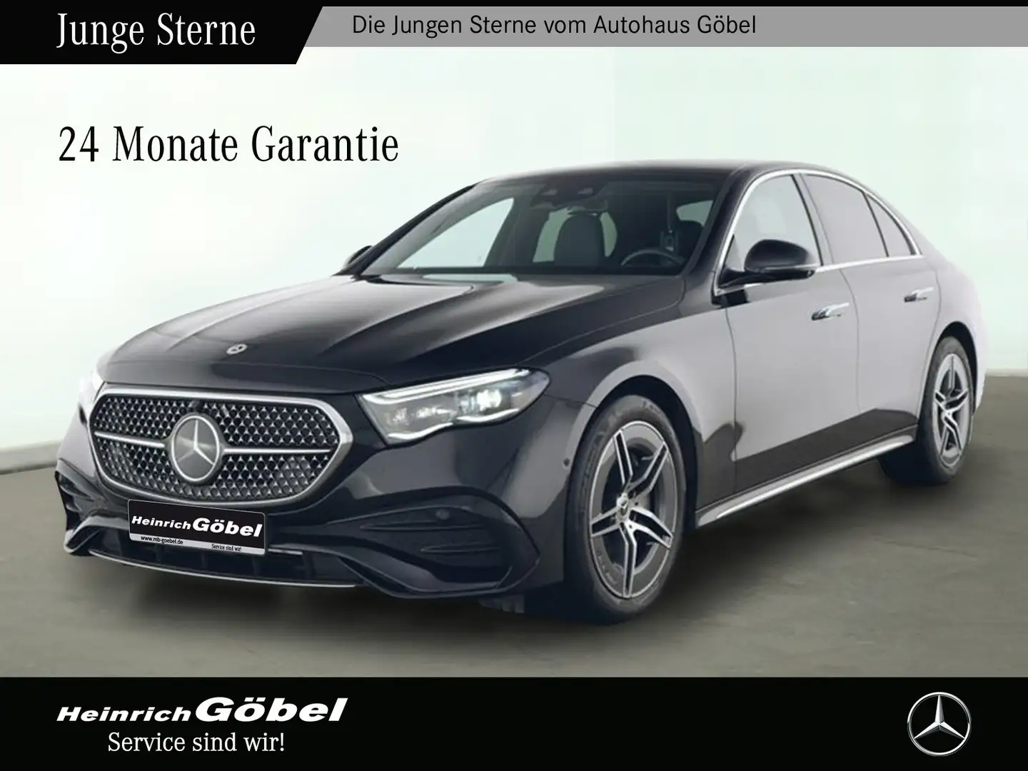 Mercedes-Benz E 450 d 4M AMG+DIGITAL.L+AHK+FAHRASSIST+MEMORY Schwarz - 1
