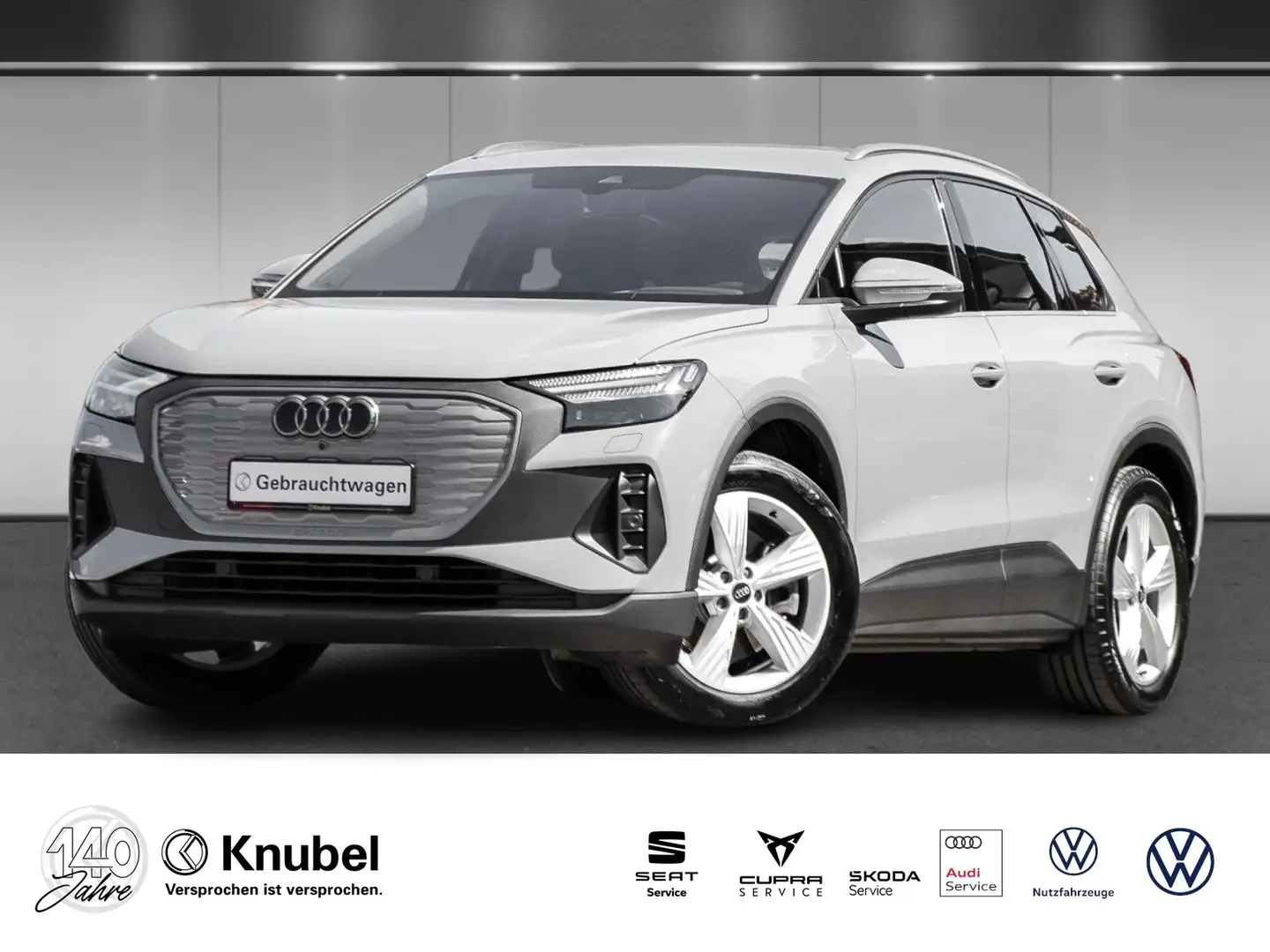 Audi Q4 e-tron 40 Matrix AssistenzPro HuD Navi RKamera Gris - 1