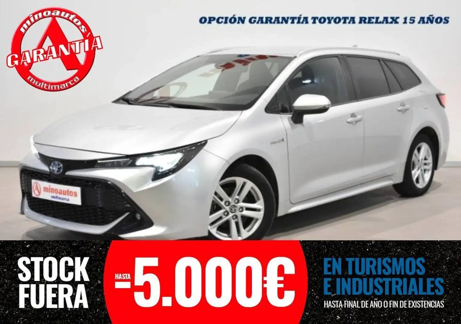 Toyota Corolla Touring Sports 125H Active Tech Gris - 1