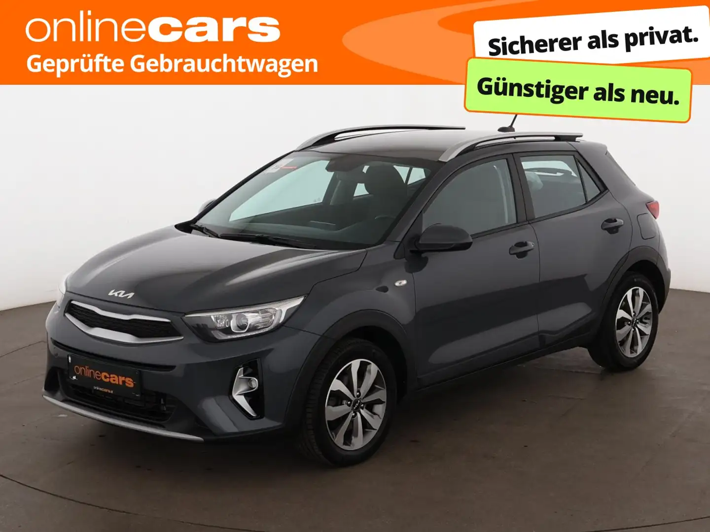 Kia Stonic 1.0 T-GDI Edition 7 SITZHZG R-CAM TEMPOMAT Grau - 1