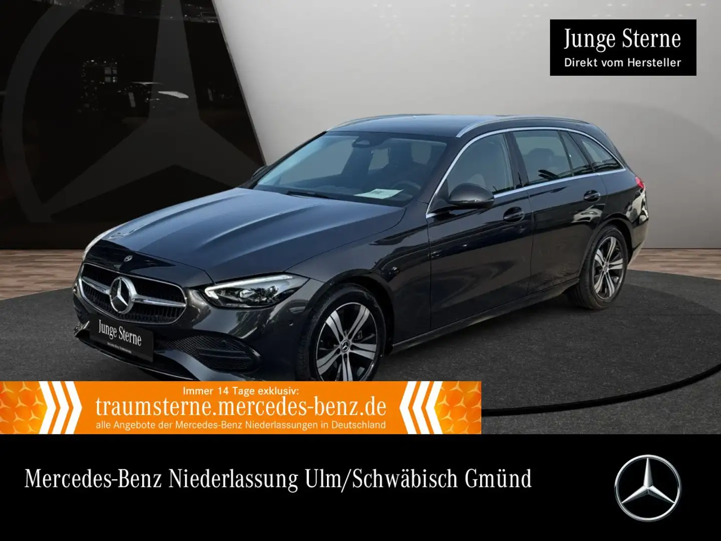 Mercedes-Benz C 180 T AVANTG+KAMERA+TOTW+KEYLESS+9G Grau - 1