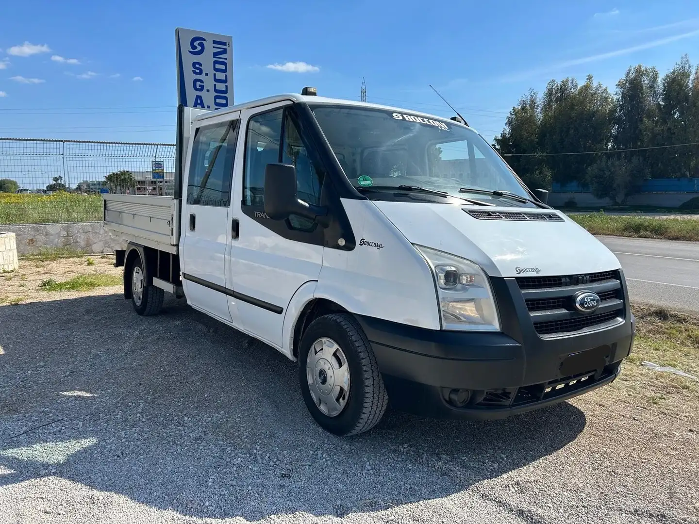 Ford Transit Blanc - 1