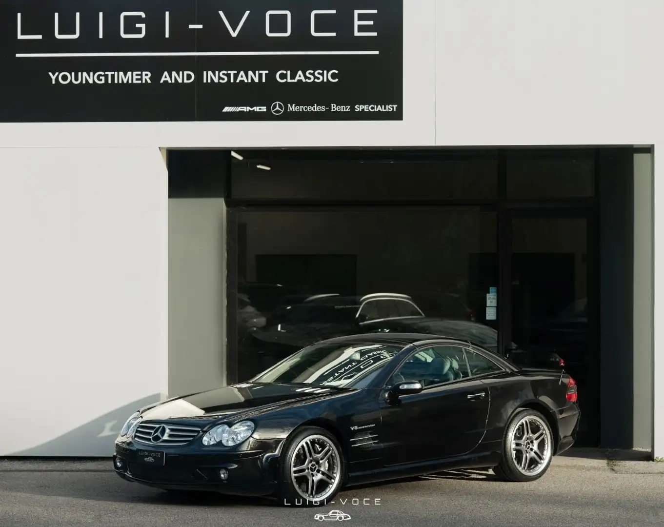 Mercedes-Benz SL 55 AMG SL 55 Kompressor cat AMG Zwart - 1