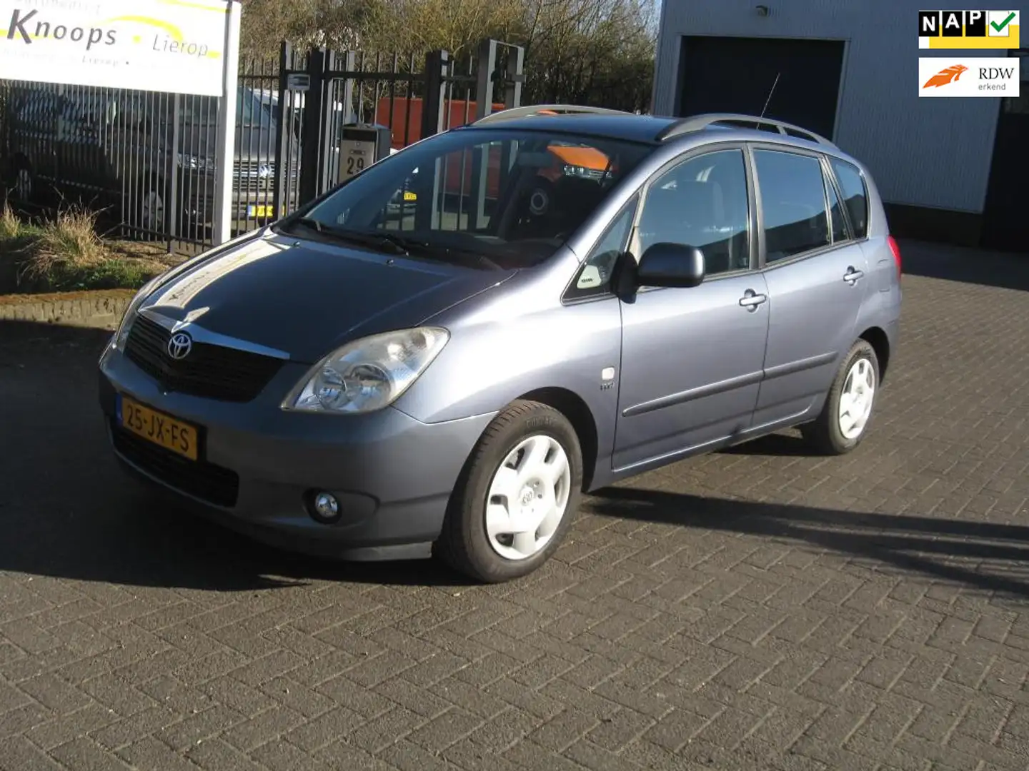 Toyota Corolla Verso 1.8 VVT-i Linea Sol Rijklaar Azul - 1