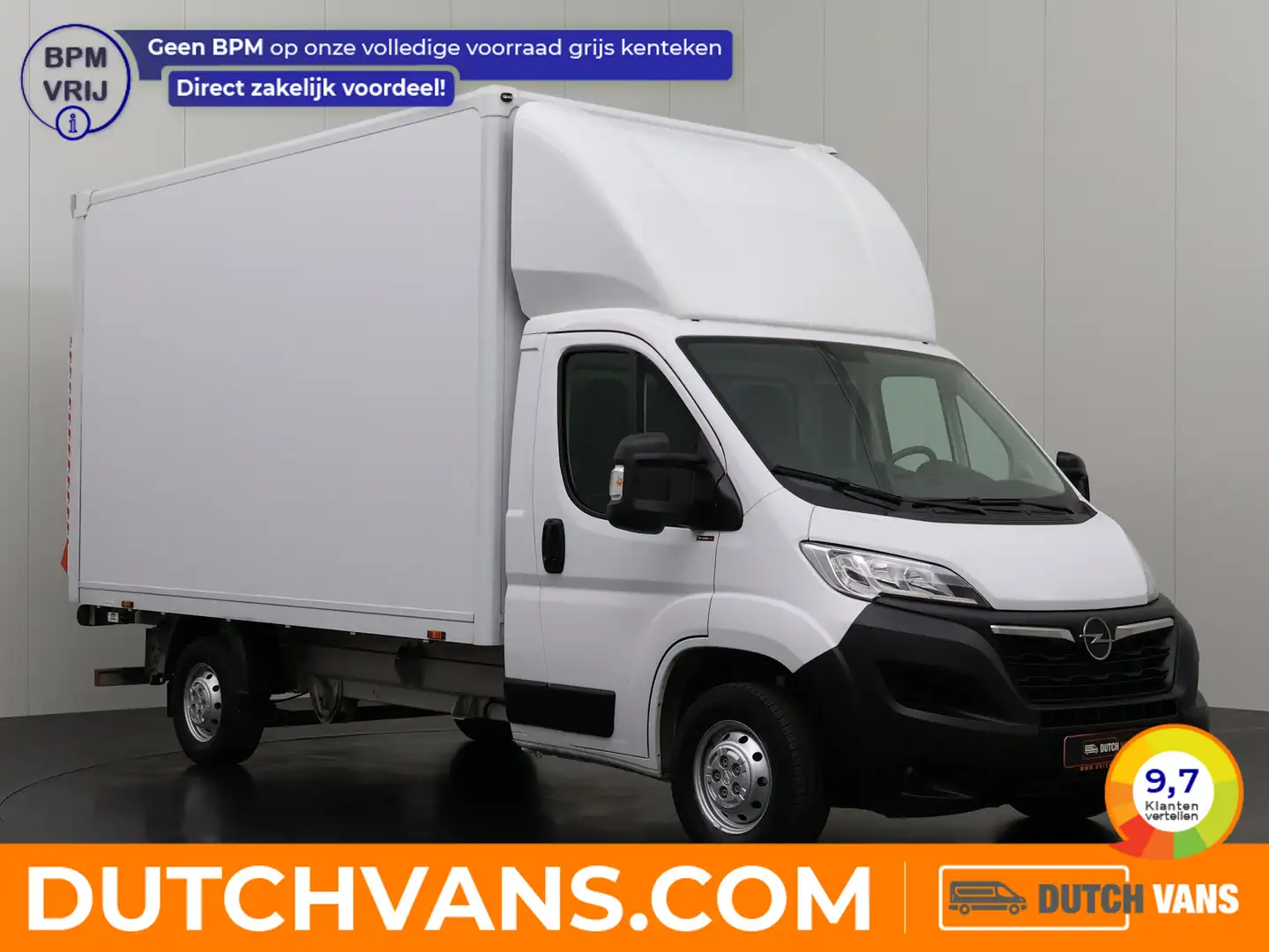 Opel Movano 2.2HDi 140PK Bakwagen | Laadklep | Camera | 3-Zits Blanc - 1